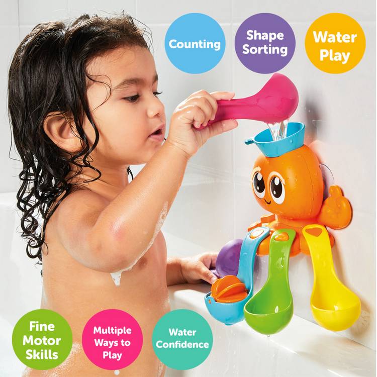 Tomy Toomies 7-in-1 Bath Octopus toy - British product