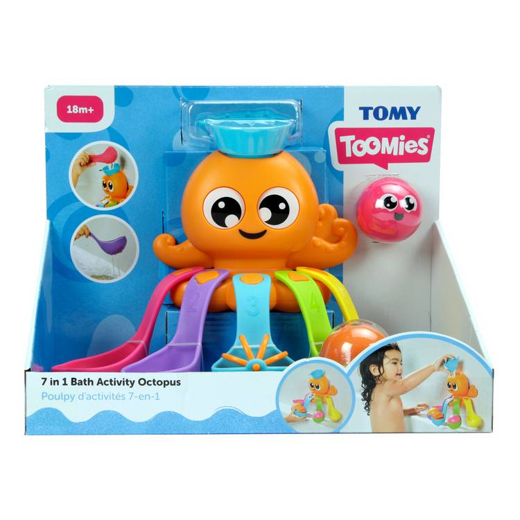 Tomy Toomies 7-in-1 Bath Octopus toy - British product