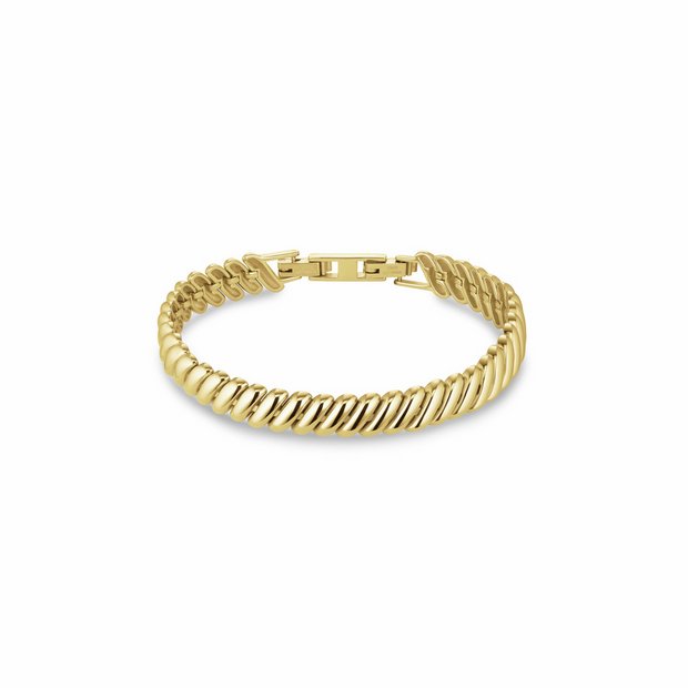 Rosefield San Marco bracelet in 14ct gold plating, imported from the UK