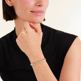 Rosefield San Marco bracelet in 14ct gold plating, imported from the UK
