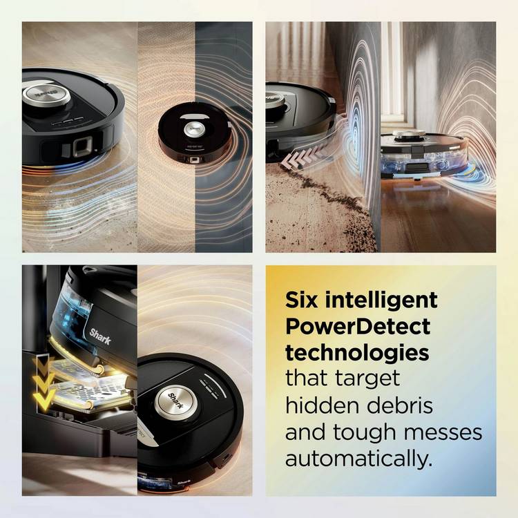 Shark PowerDetect robot vacuum black, imported from the UK