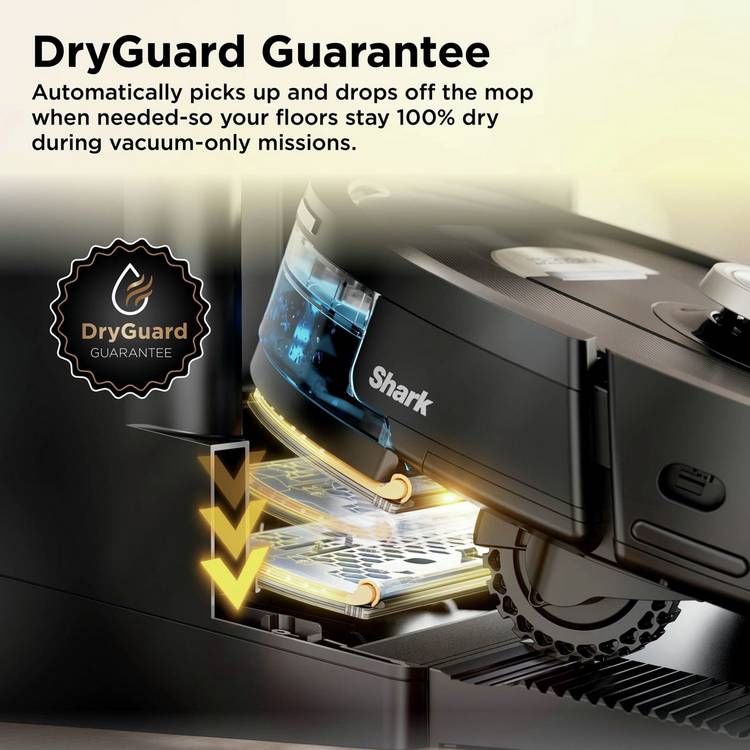 Shark PowerDetect robot vacuum black, imported from the UK