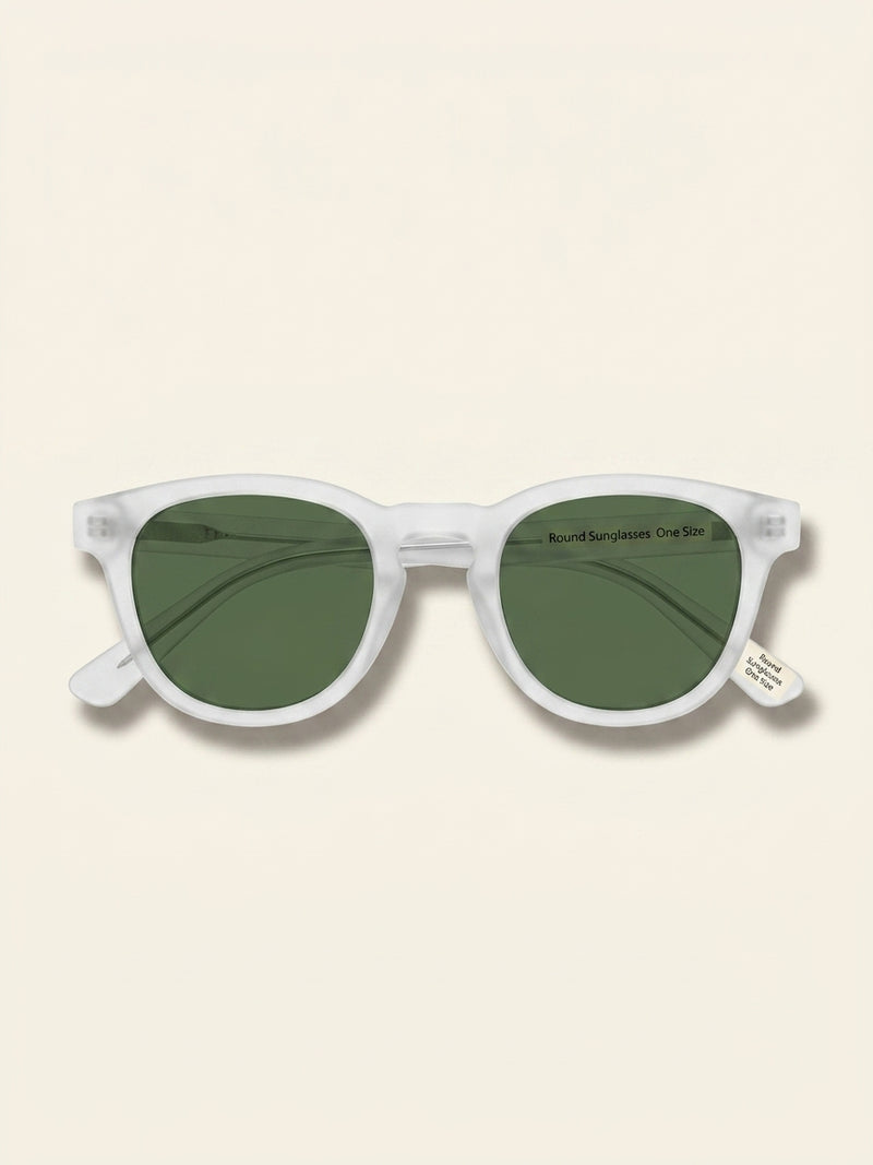 Burberry oval yellow sunglasses with 48mm classic lenses, imported from the UK