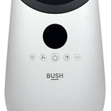 Bush Bladeless Desk Fan 58cm White Black - British product