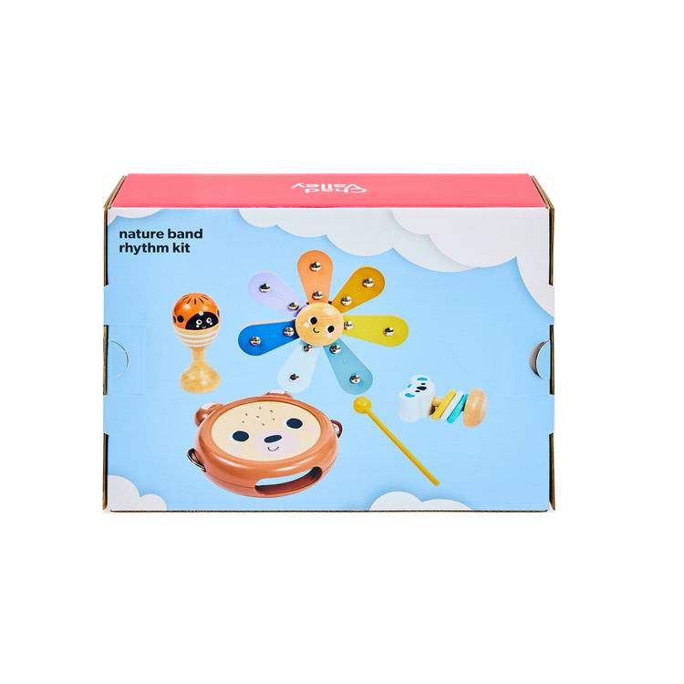 Chad Valley Nature Band rhythm kit wooden musical toy - British product