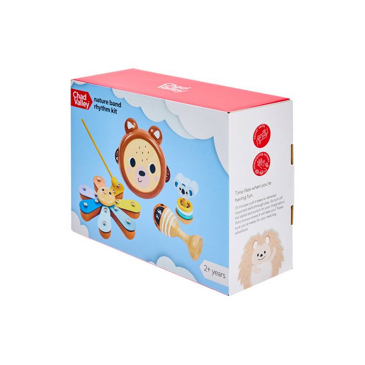Chad Valley Nature Band rhythm kit wooden musical toy - British product