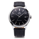 Argos Orient Bambino Men's Black Leather Strap Automatic Watch- Buy online at McGrocer