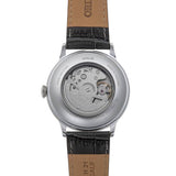 Orient Bambino Classic grey leather strap watch, imported from the UK