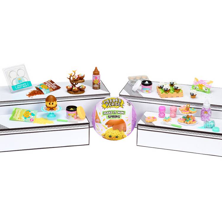 MGA Miniverse spring theme collectable toy - British product
