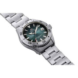 Orient Mako 40 green dial steel bracelet watch 40mm, imported from the UK