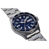 Orient Mako III Kamasu automatic watch blue dial stainless steel, UK version