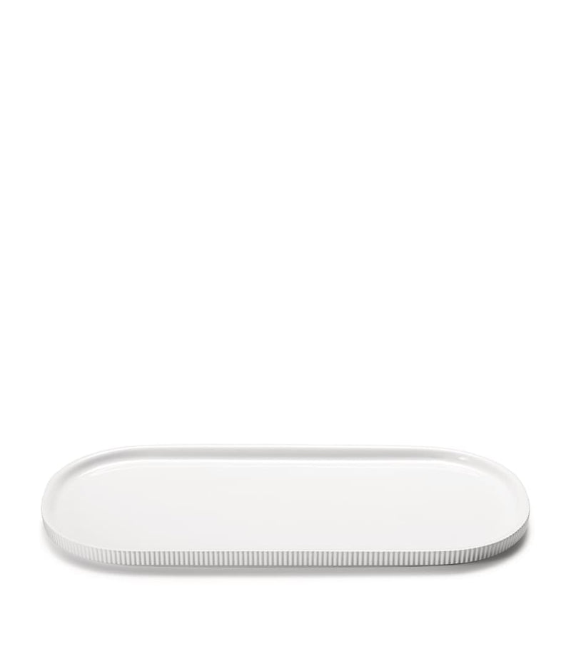 Georg Jensen Bernadotte porcelain platter dish, 40.5cm, UK version