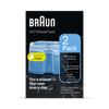Braun 3in1 shaver care refill cartridges 2 pack, imported from the UK