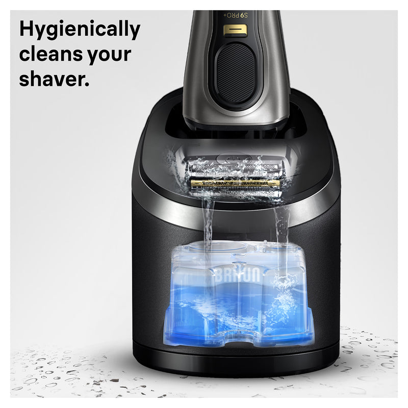 Braun 3in1 shaver care refill cartridges 2 pack, imported from the UK