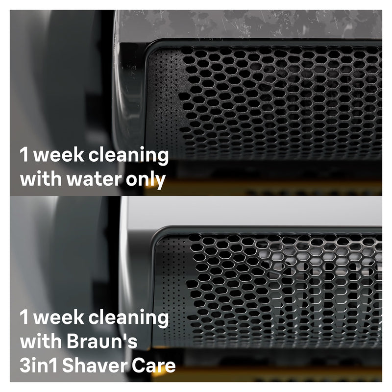 Braun 3in1 shaver care refill cartridges 2 pack, imported from the UK