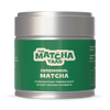 The Matcha Yaad Gokou ceremonial matcha 25g tin, imported from the UK