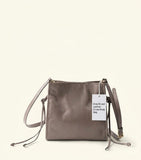 Prada mini leather Bonnie shoulder bag with signature belt - British product