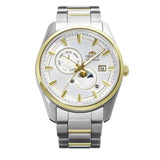 Argos Orient Stretto Sun & Moon Men's Steel Bracelet Watch 42mm- Buy online at McGrocer