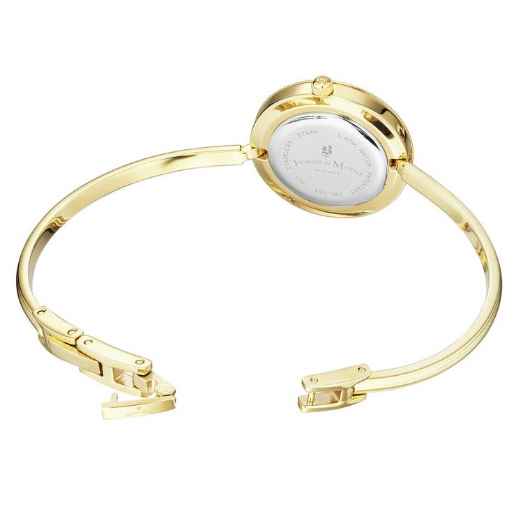 Jacques Du Manoir watch bangle gold, imported from the UK