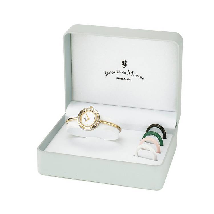 Jacques Du Manoir watch bangle gold, imported from the UK