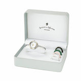 Jacques Du Manoir Aurora women's steel bangle watch 26mm, UK version