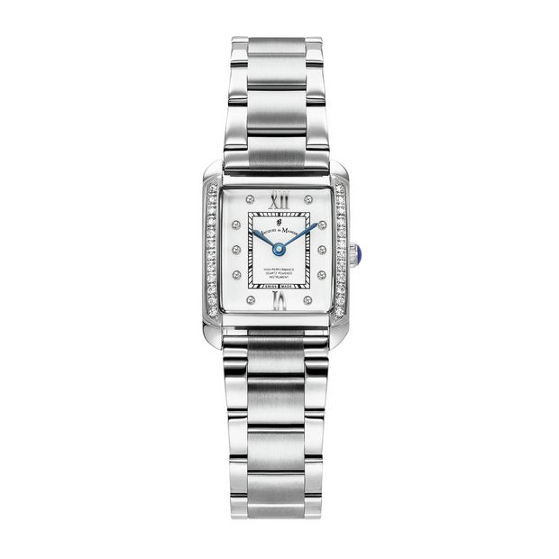 Jacques Du Manoir Emily silver-plated watch - British product