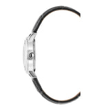 Jacques Du Manoir Genesis watch black leather strap 28mm, UK version