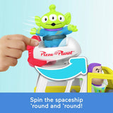 Fisher-Price Toy Story Pizza Planet truck with Buzz Lightyear and Alien figures - British product