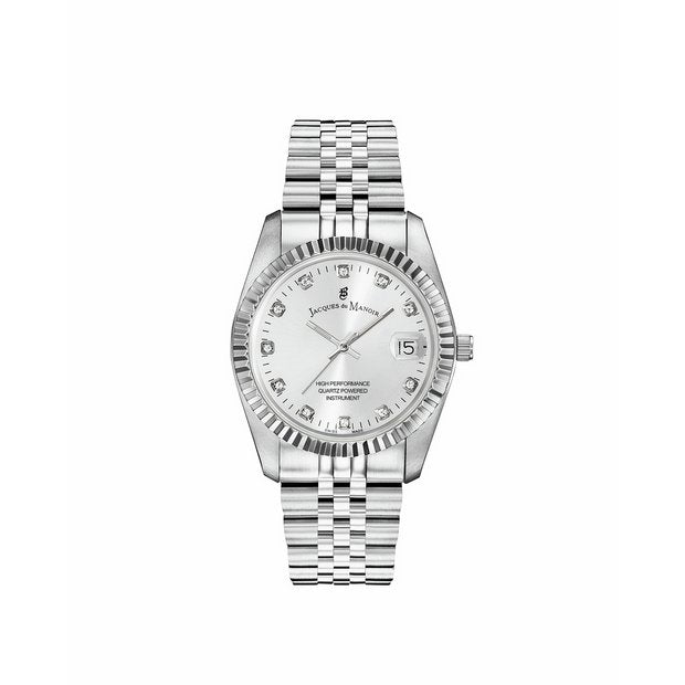 Jacques Du Manoir Inspiration women's steel bracelet watch 36mm (British brand)