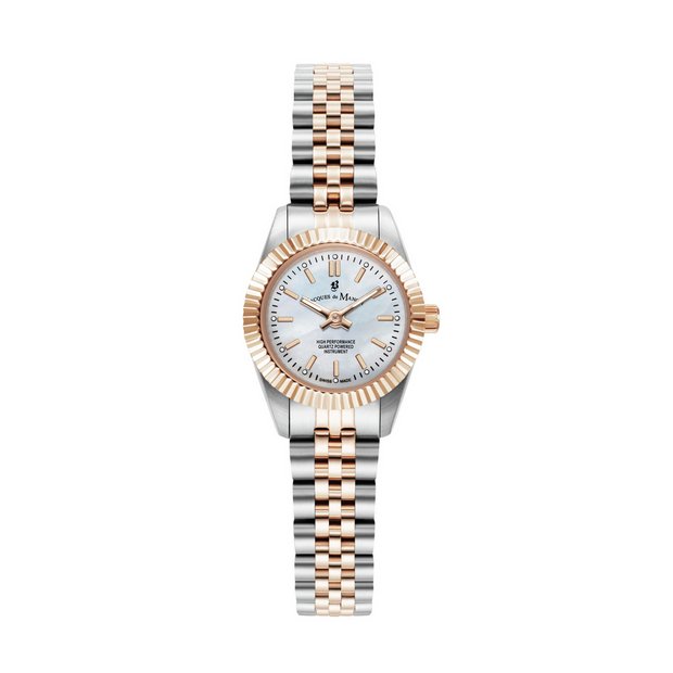 Jacques Du Manoir women's bracelet watch mother-of-pearl dial 22mm - British product