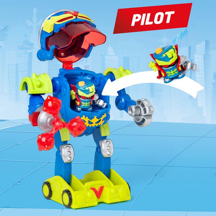 SuperThings Ultra Striker Mister King robot 24.5cm, imported from the UK