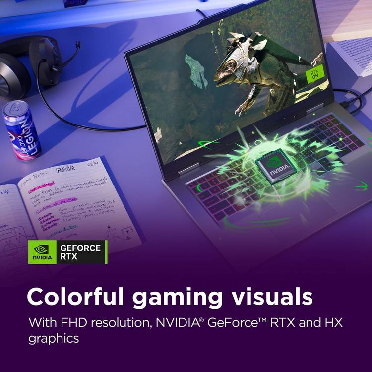 Lenovo LOQ i7 RTX5050 gaming laptop 17.3in - British product