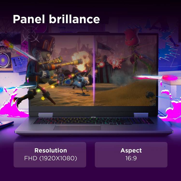Lenovo LOQ i7 RTX5050 gaming laptop 17.3in - British product
