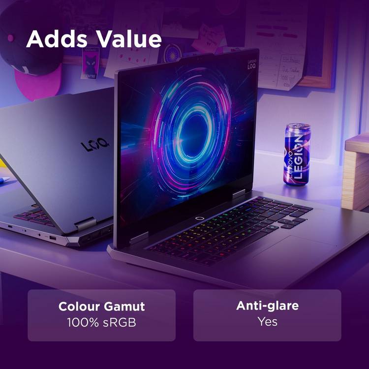 Lenovo LOQ i7 RTX5050 gaming laptop 17.3in - British product
