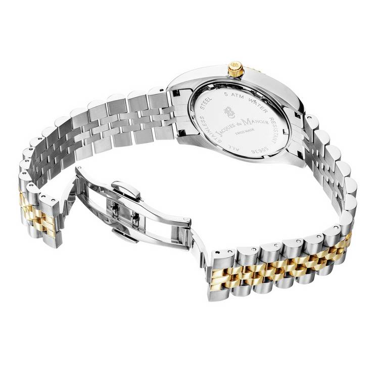 Jacques Du Manoir Inspiration women's gold bracelet watch - British product
