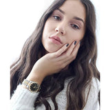 Jacques Du Manoir Inspiration women's gold bracelet watch - British product