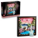 LEGO Art Japanese Cherry Blossom wall art set, imported from the UK