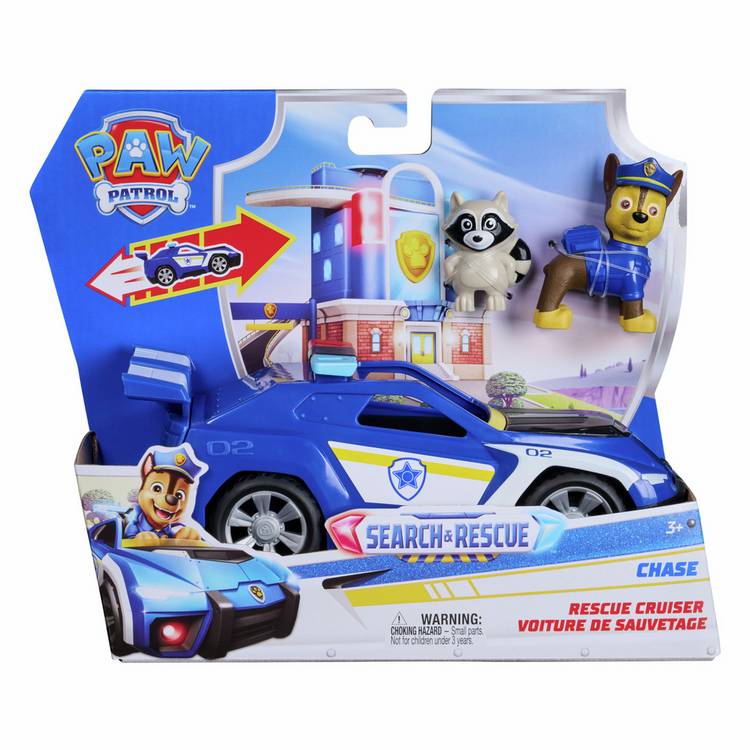 PAW Patrol Chase Rescue Cruiser toy set, imported from the UK