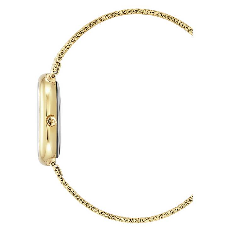 Jacques Du Manoir women's gold-plated bracelet watch, imported from the UK
