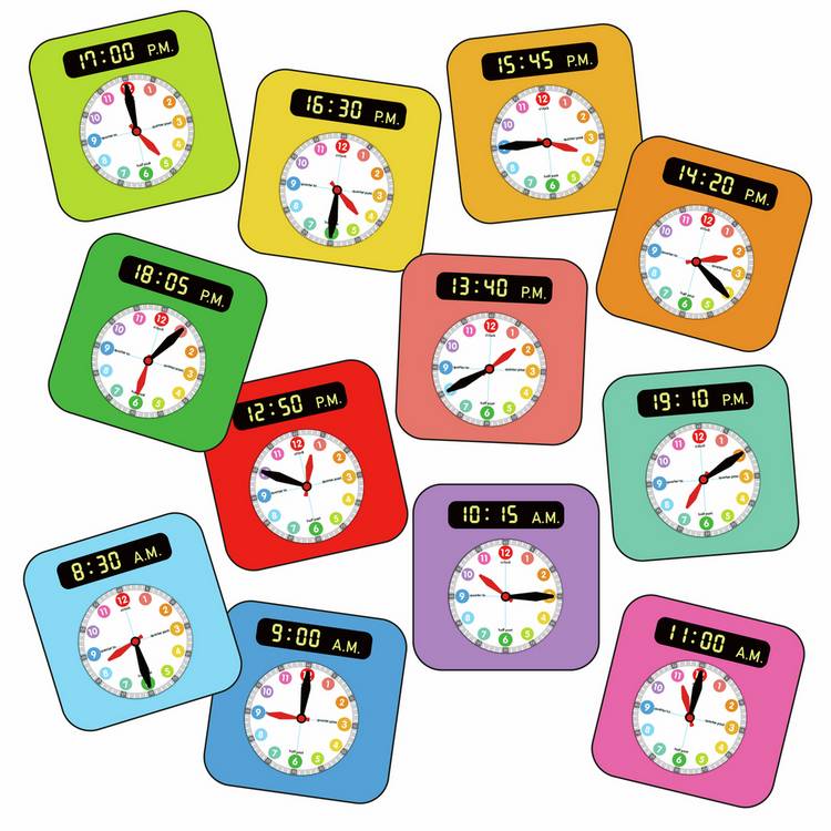 Orchard Toys Tell the Time 37 piece jigsaw puzzle, UK version