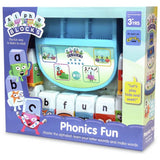 Alphablocks Phonics Fun toy block set, UK version