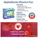 Alphablocks Phonics Fun toy block set, UK version
