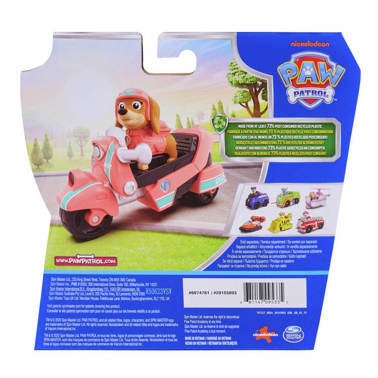 PAW Patrol Liberty Rescue Motorcycle toy, UK version