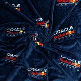 Red Bull fleece throw navy 150x100cm (British brand)