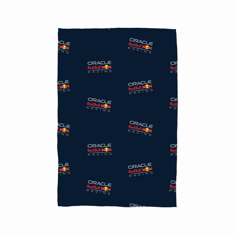 Red Bull fleece throw navy 150x100cm (British brand)