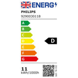 Philips 100W LED bulb B22 warm white - British product