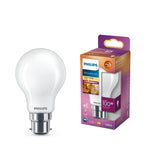 Philips 100W LED bulb B22 warm white - British product