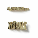 Argos Freedom 2pk Gold-tone Molten Metal Hair Slides- Buy online at McGrocer