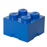 LEGO Storage Brick 4 knobs blue, UK version