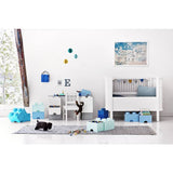 LEGO Storage Brick 4 knobs blue, UK version